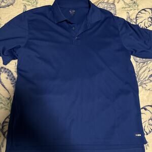 champion Golf Duo Dry Shirt Blue L